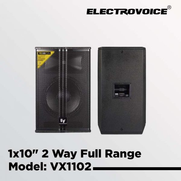 VX1102 1x10" 2 Way Full Range - Gambar 2
