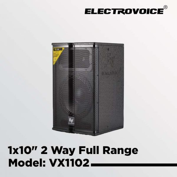 VX1102 1x10" 2 Way Full Range