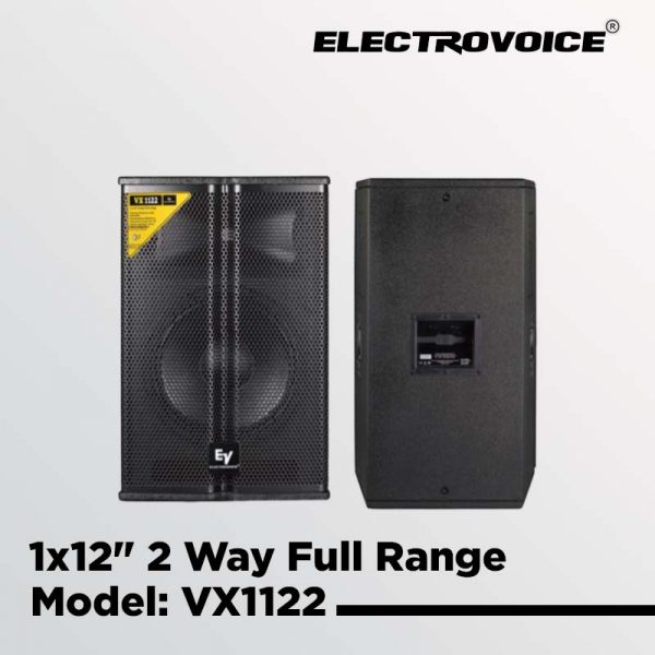 Model VX1122 1x12" 2 Way Full Range - Gambar 2